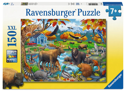 Puzzle 150 Pc Wildlife Gathering