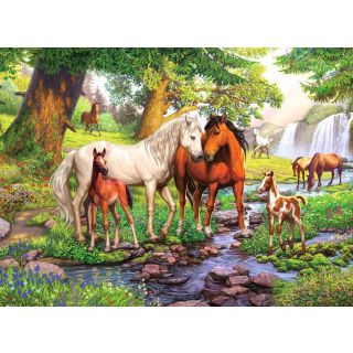 Ravensburger Wild Horses On The River 300-piece Puzzle 