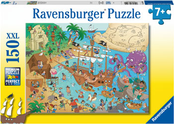 Puzzle 150pcxxl Pirate Island