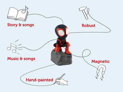 Marvel Spidey & His Amazing Friends: Spin (miles Morales) Tonie Audio