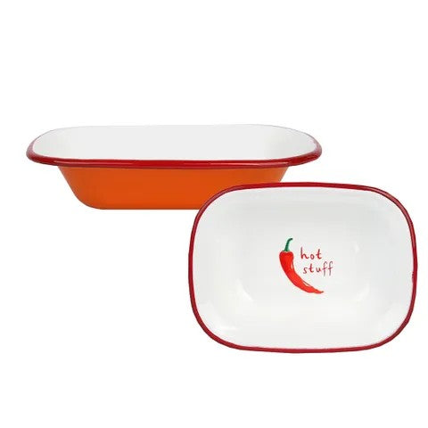 Enamel Baking Dish - Chilli - 20cm