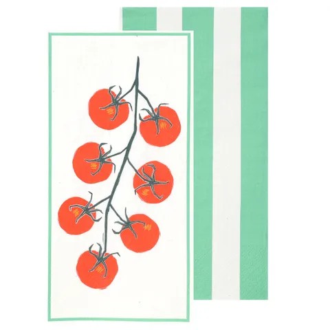 Paper Napkins Long Lunch Pack Of 16 - Recycled Paper