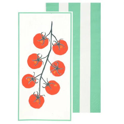 Paper Napkins Long Lunch Pack Of 16 - Recycled Paper