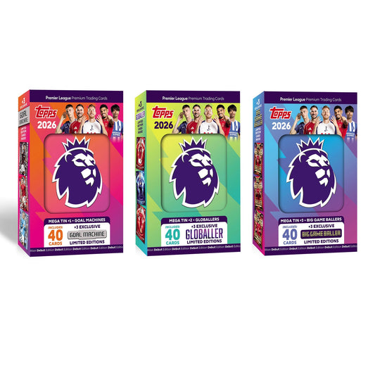 Topps Premier League 2025/26 Debut Edition Mega Tin - Random Tin