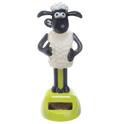 Collectable Licensed Solar Powered Pal - Shaun The Sheep