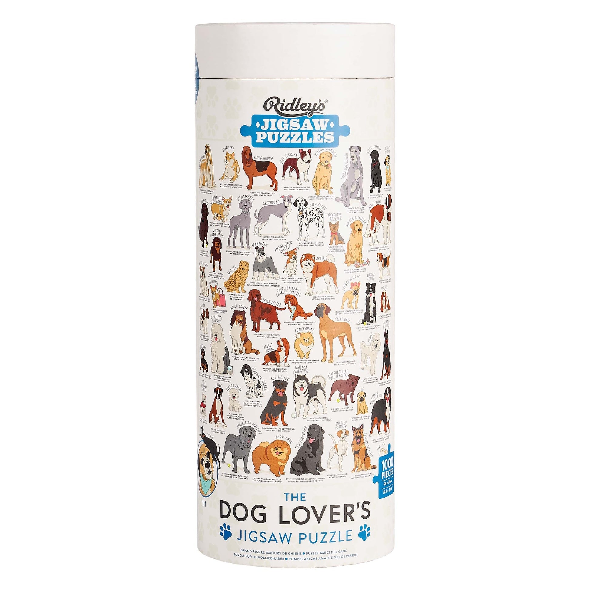 Puzzle 1000pc Dog Lovers - Ridley's