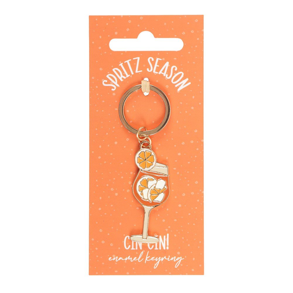 Spritz Season Alloy And Enamel Keyring