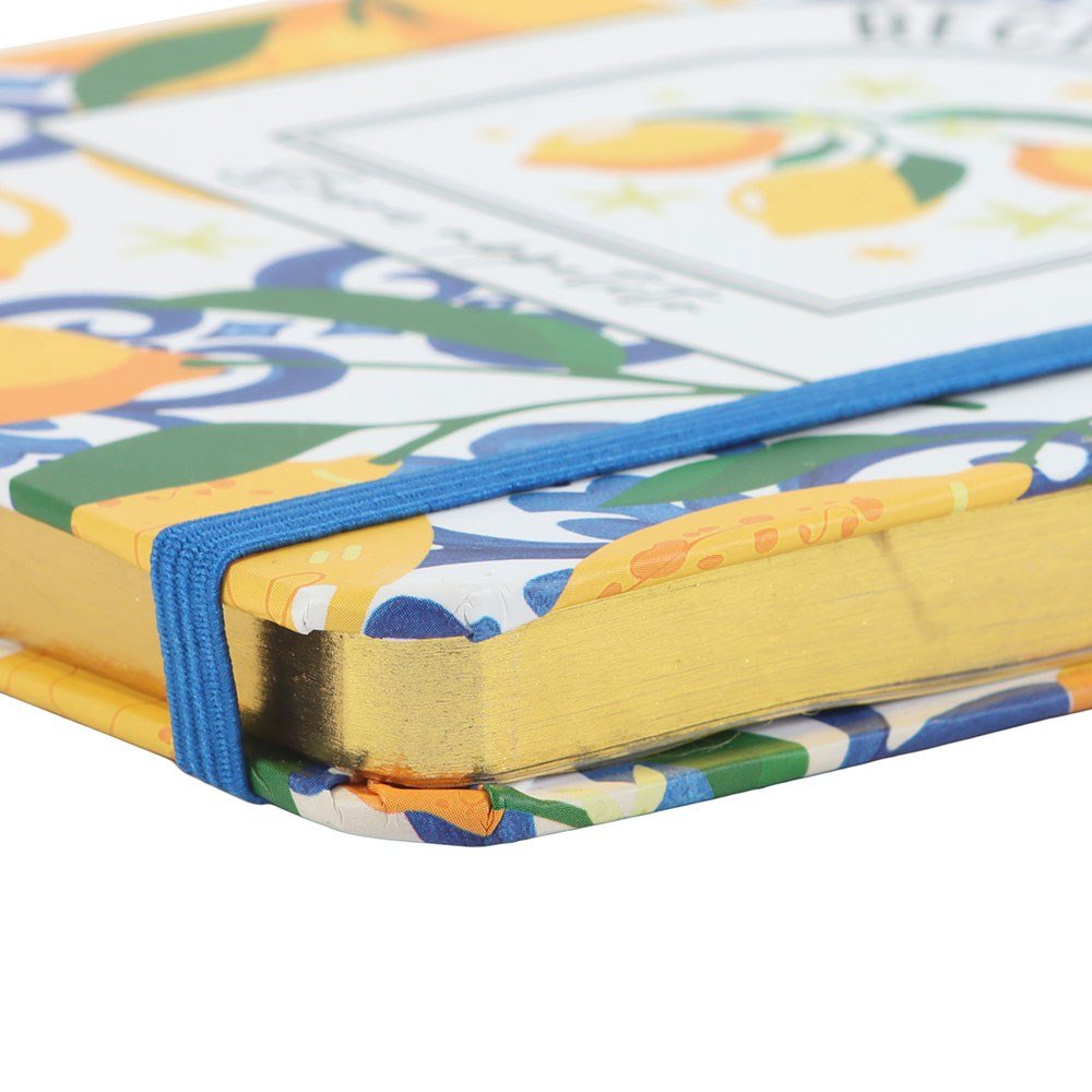 Recipe Journal A5 Italian Lemon Print