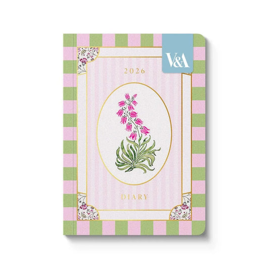 Diary Cottagecore Pink 2026 A6