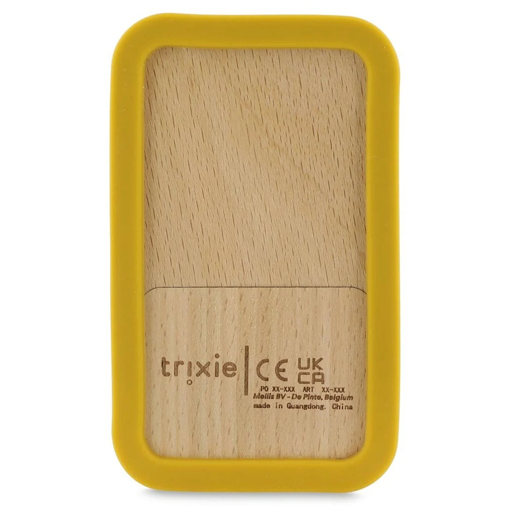 Trixie Wooden Silicone Baby Phone Mr. Lion