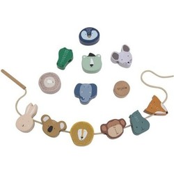 Trixie Wooden Animal Lacing Beads