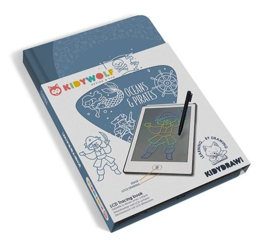 Kidydraw Mini Lcd Drawing Tablet - Oceans & Pirates