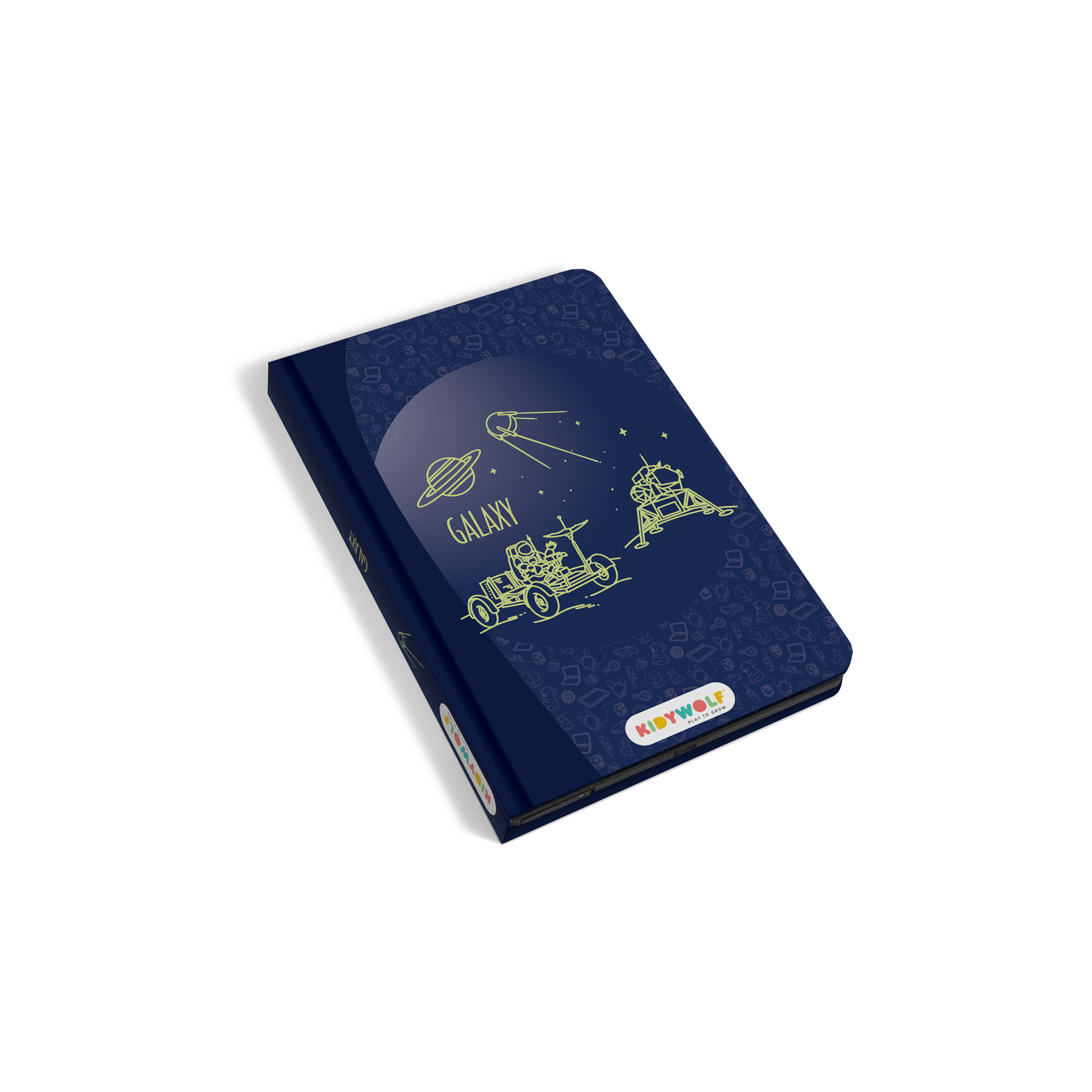 Kidywolf - Kidydraw Mini Zeichentablet - Galaxy