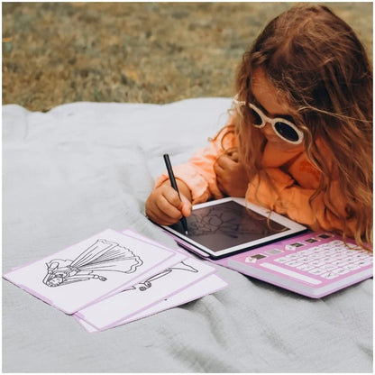 Kidywolf Kidydraw Mini Lcd Princess Around The World