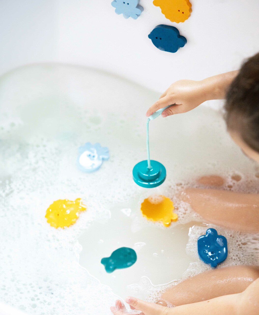 Deep Sea Fishing Bath Stickers