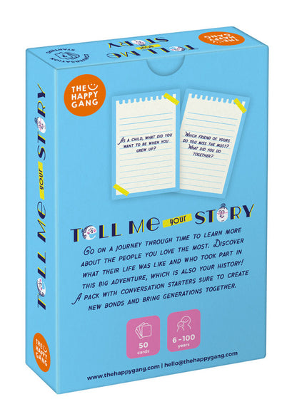 Conversation Starters - Tell Me Your Story