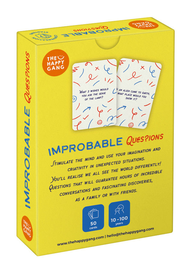 Conversation Starters - Improbable Questions