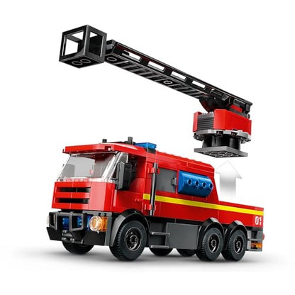 Lego City 60414 Fire Station With Fire Engine Toy Playset 