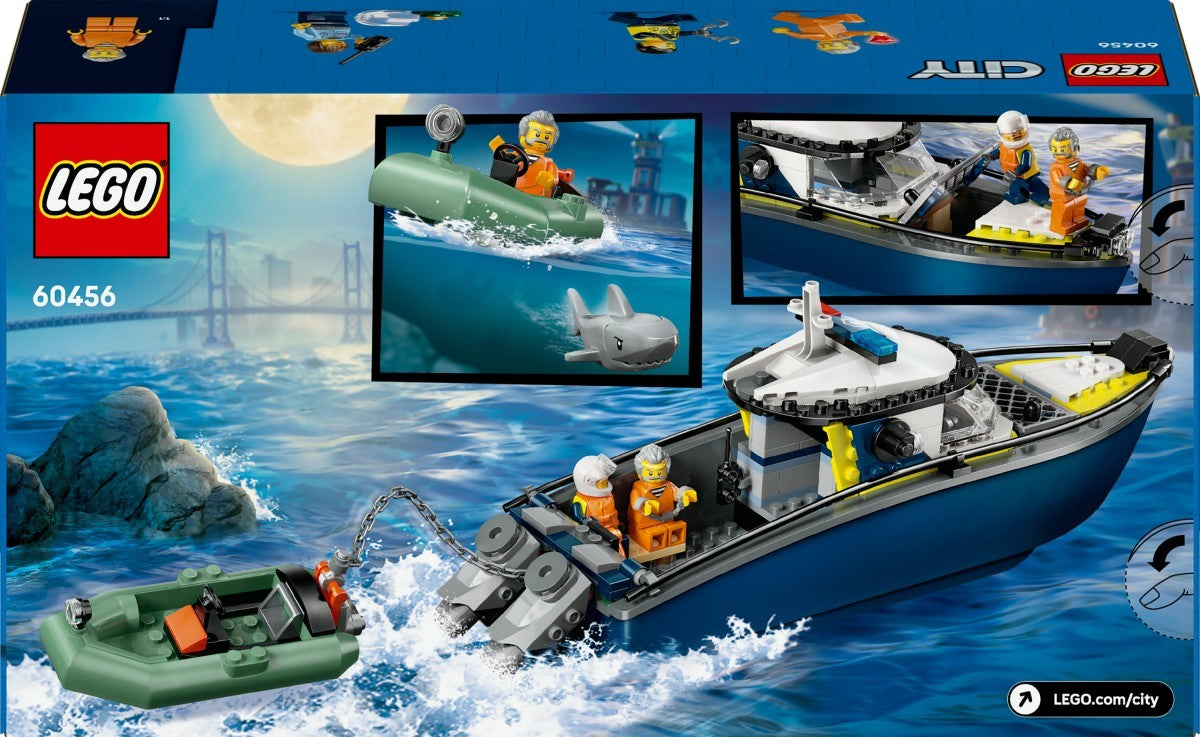 Lego City Police Boat 60456 Age 6+