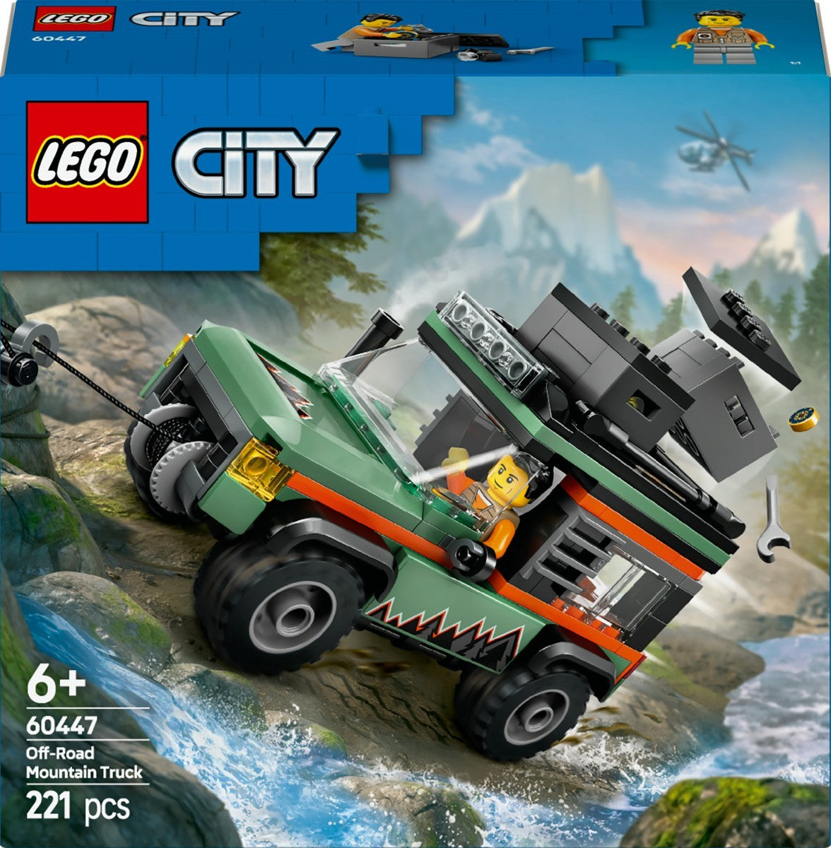 Lego Off-road 4x4 Mountain Truck 60447 Age 6+