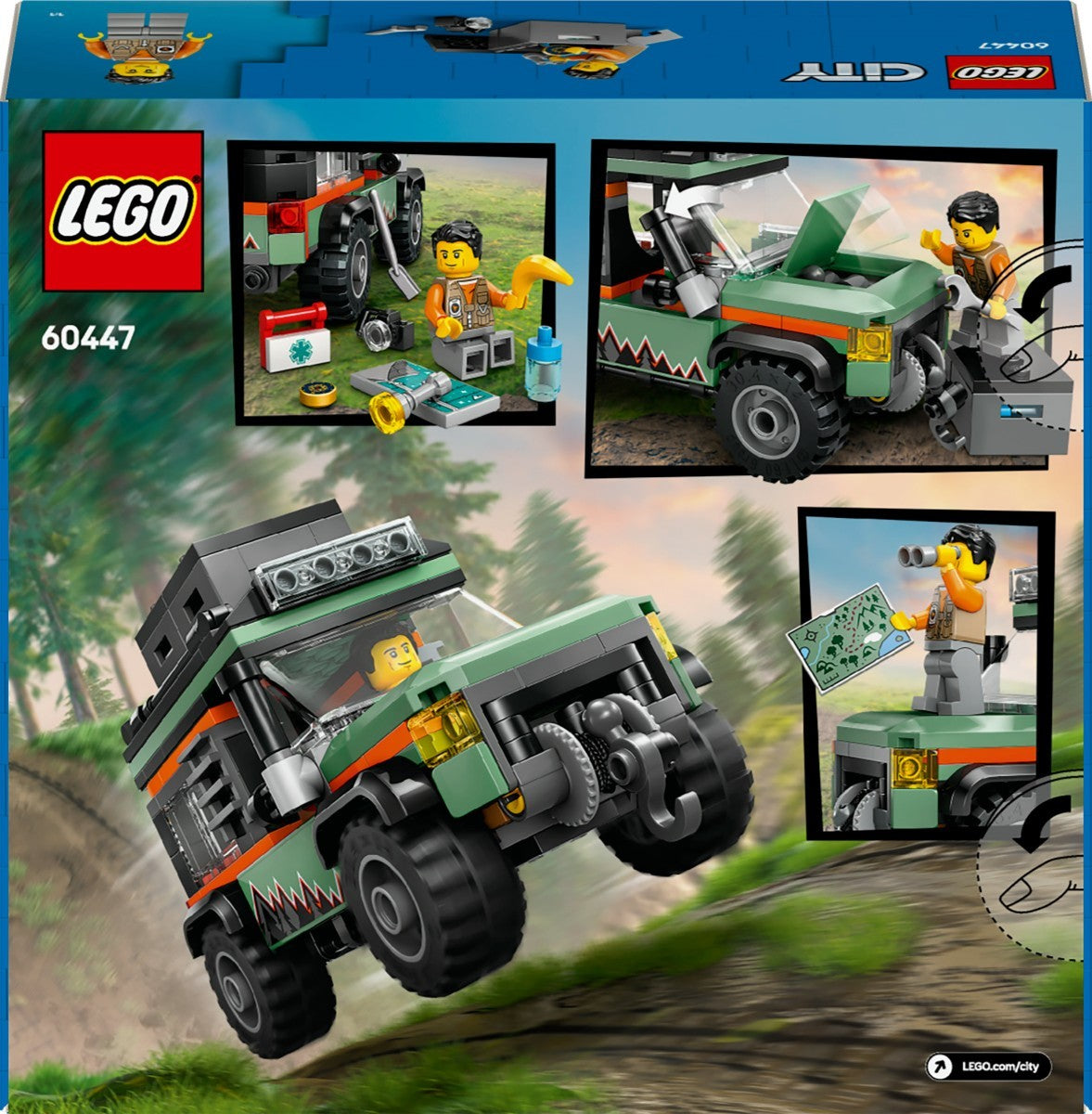 Lego Off-road 4x4 Mountain Truck 60447 Age 6+