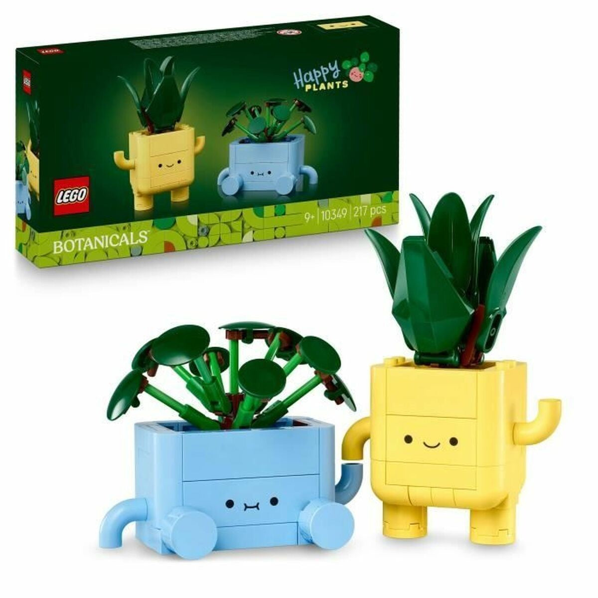 Lego  Botanicals Happy Plants Shelf Decor 10349 Age 9+