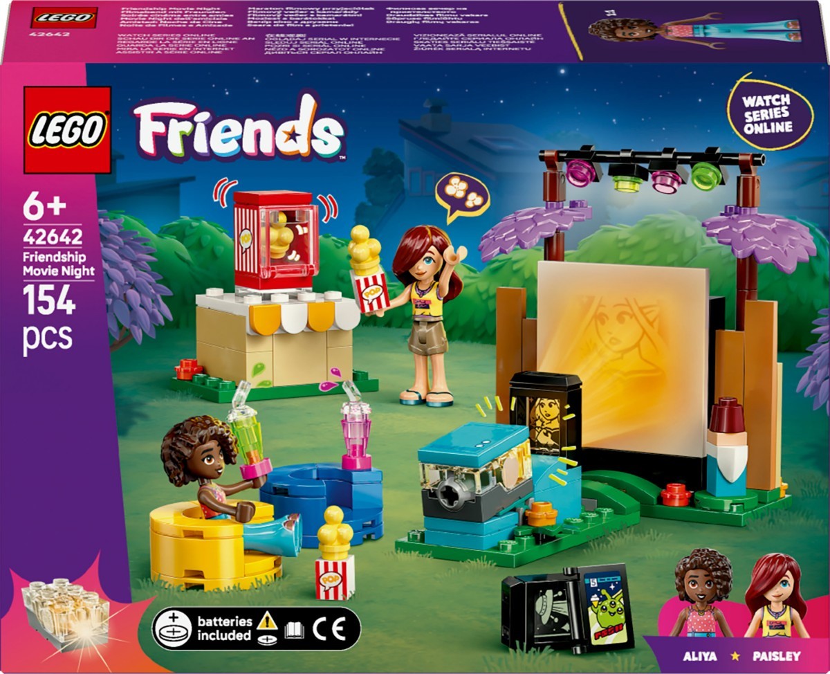 Lego Friends 42642 Friendship Movie Night Age 6+