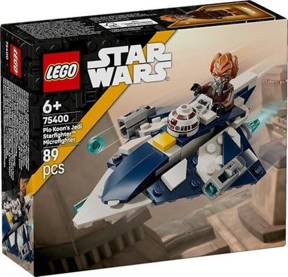 Lego 65400 Plo Koon's Jedi Starfighter Microfighter Star Wars Age 6+