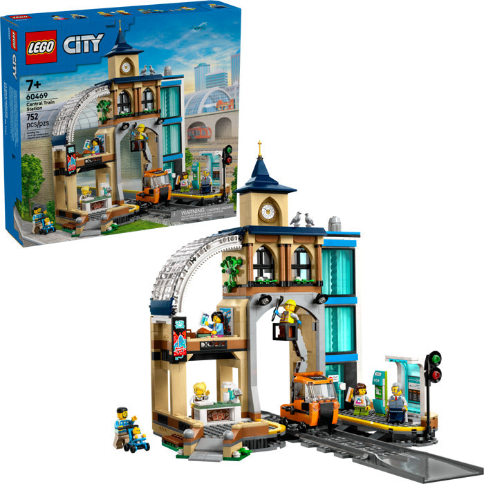 Lego Central Train Station 60469 City 7+