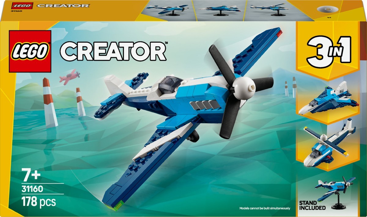 Legoaircraft: Race Plane 31160 Creator Age 7+
