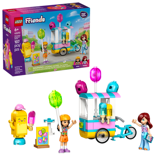 Lego Friends Ice Cream & Balloon Stand 42658 6+