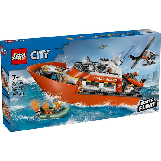 Lego City 60504 Coast Guard Rescue Boat & Helicopter