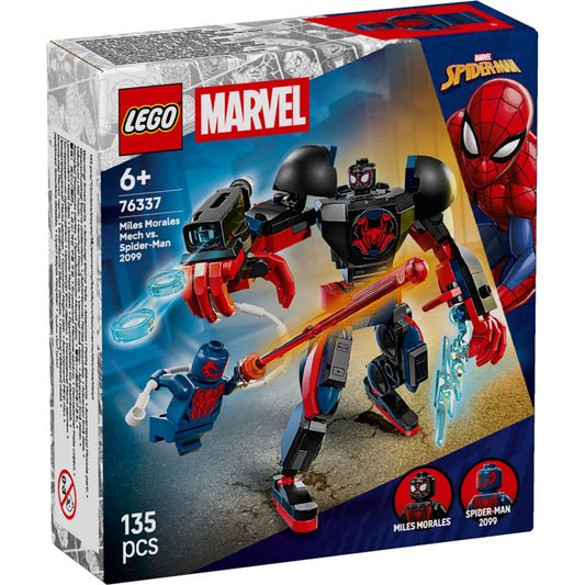 Lego Miles Morales Mecha Vs. Spider-man 2099 76337
