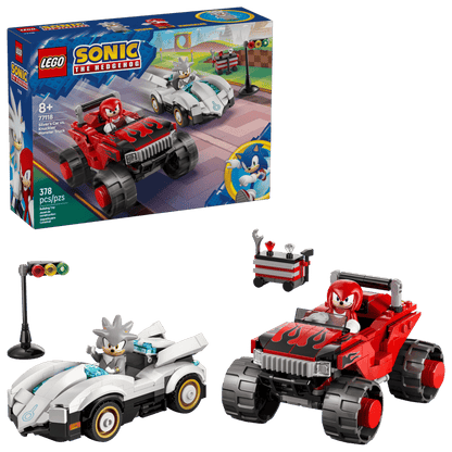Lego Sonic The Hedgehog Silver’s Car Vs. Knuckles’ Monster Truck 77118  8+