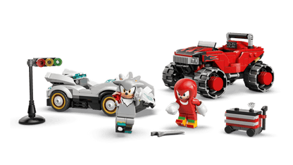 Lego Sonic The Hedgehog Silver’s Car Vs. Knuckles’ Monster Truck 77118  8+