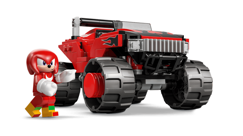 Lego Sonic The Hedgehog Silver’s Car Vs. Knuckles’ Monster Truck 77118  8+