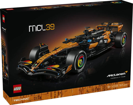 Lego 42228 Mclaren Mcl39 F1 Car
