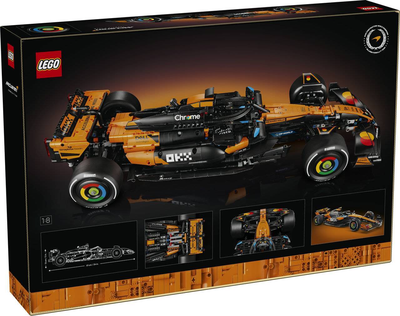 Lego 42228 Mclaren Mcl39 F1 Car