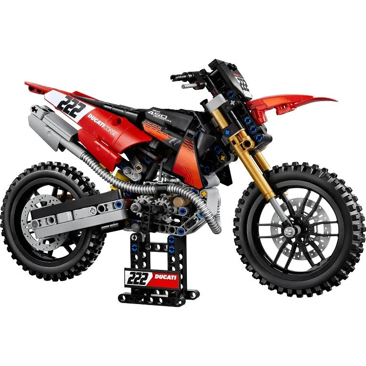 Lego 42238 Technic Ducati Desmo450 Mx Factory Motorcycle Age 10+
