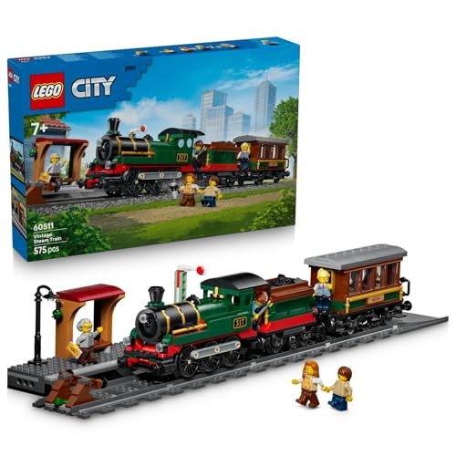 Lego 60511 City Vintage Steam Train 7+