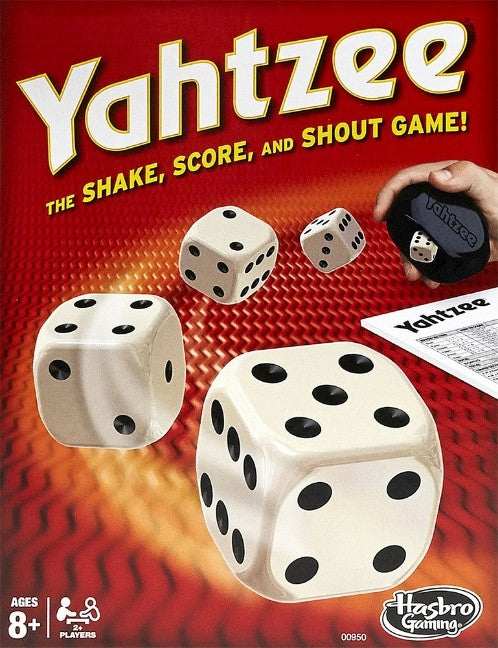 Hasbro Yahtzee - The Shake  Score  And Shout Game