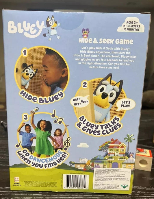 Bluey Hide & Seek Talking Figure Game