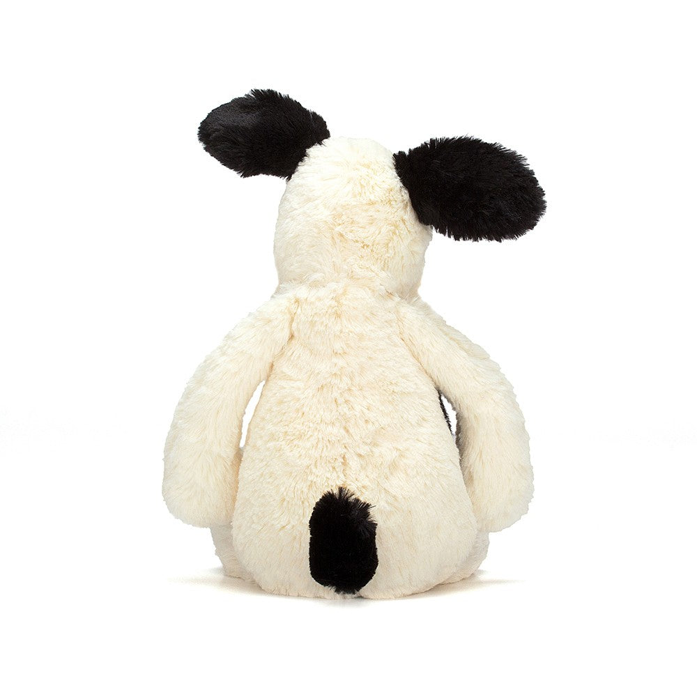 Jellycat Black & Cream Puppy Medium