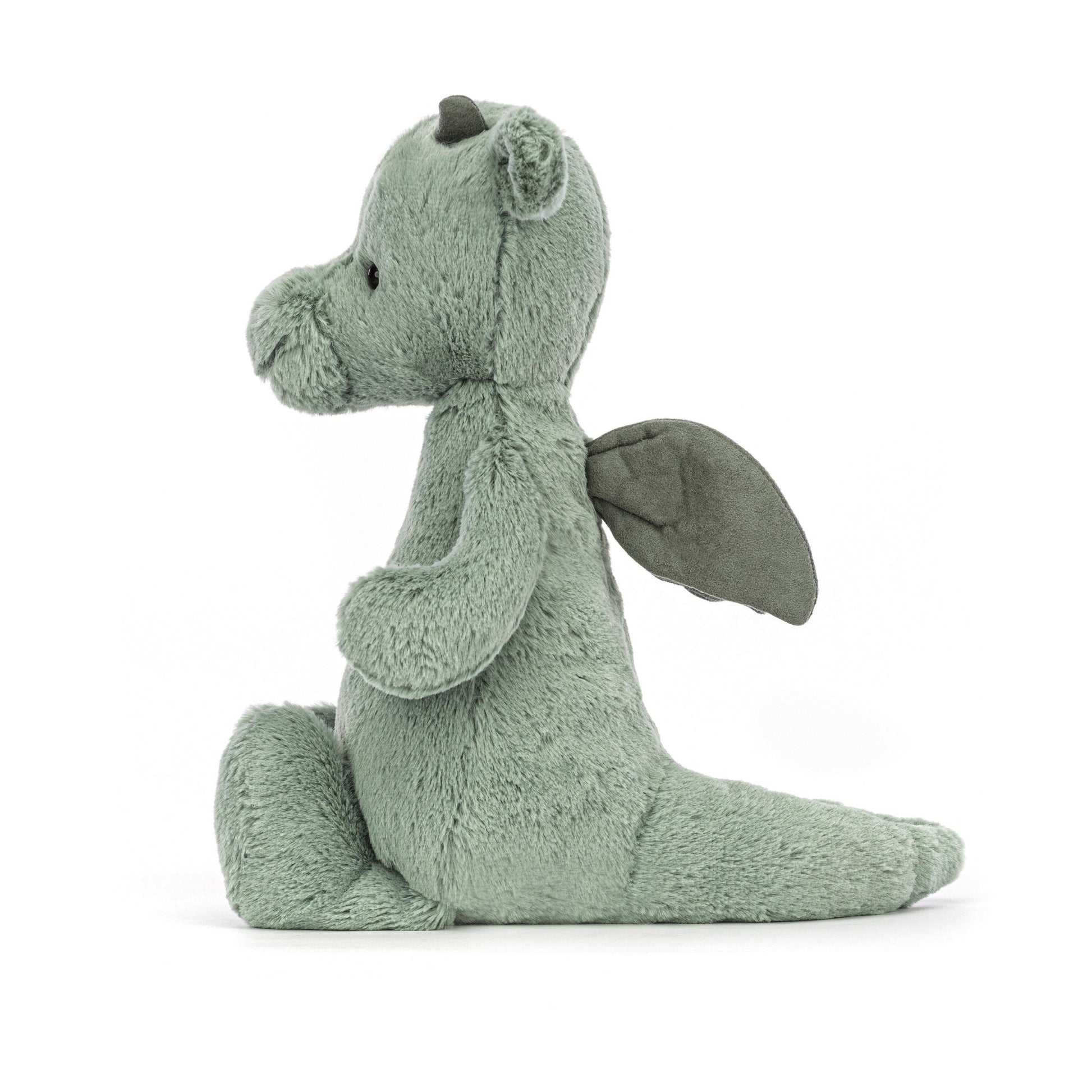 Jellycat Bashful Dragon Original (med) Green 31x9x12cm