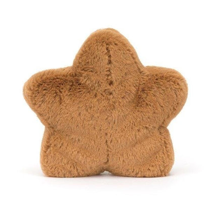 Jellycat Amuseable Star Cookie In Brown