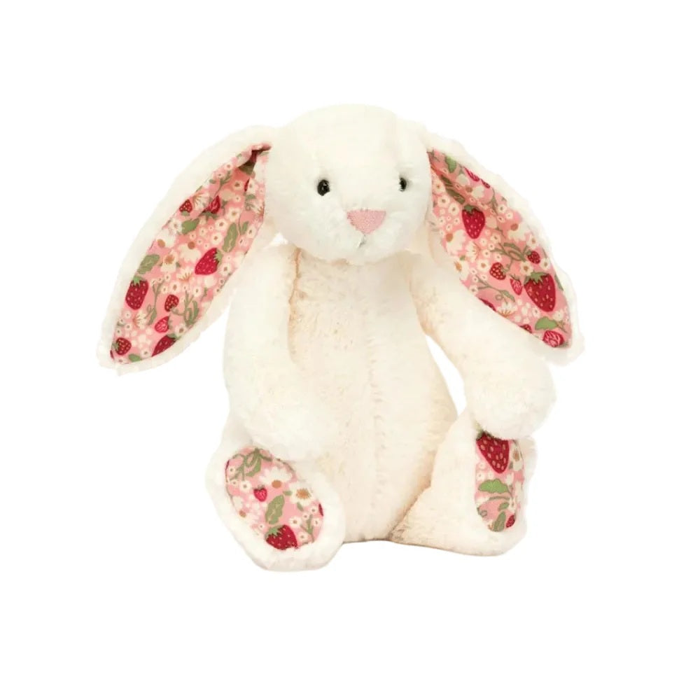 Jellycat - Blossom Cream Bunny 'berry" Sml