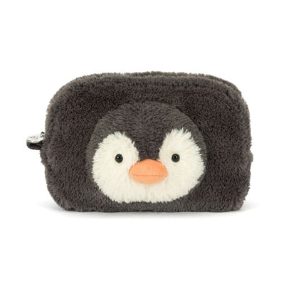 Jellycat Peanut Penguin Pouch- Grey