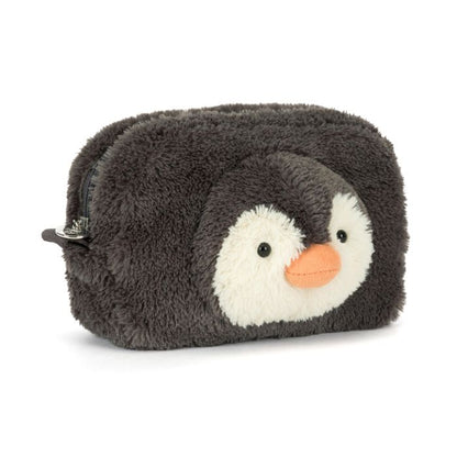 Jellycat Peanut Penguin Pouch- Grey