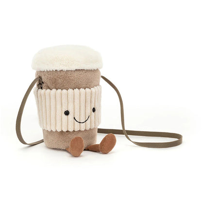 Jellycat Amuseables Coffee To Go Shoulder Bag