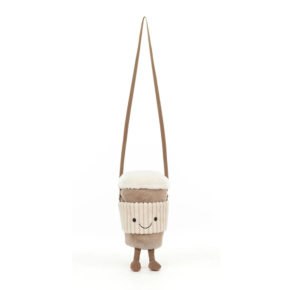 Jellycat Amuseables Coffee To Go Shoulder Bag